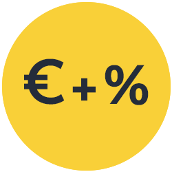 €+%
